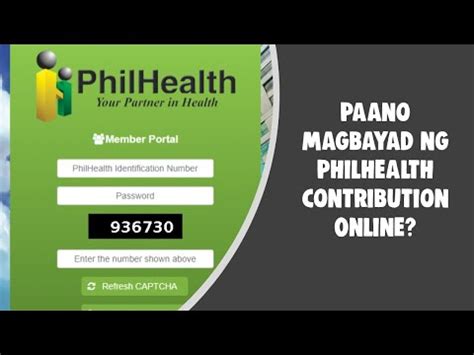 Paano magbayad ng Philhealth Contribution Online / .